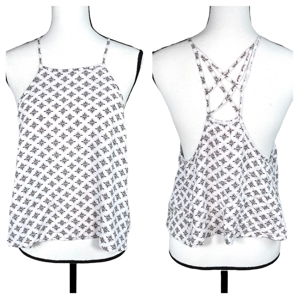 Hollister Patterned Racerback Tank
